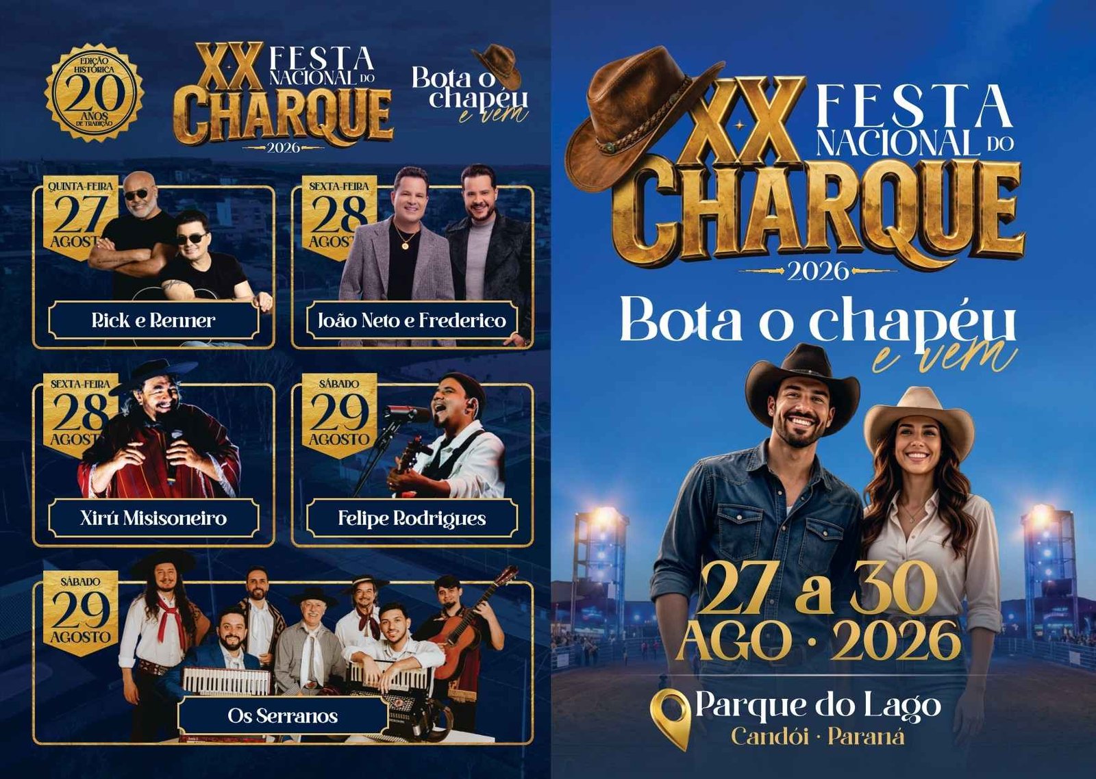XX Festa Nacional do Charque Candói 2026
