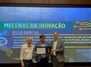 Presidente do Cilla Tech Park recebe Prêmio Mecenas da Inovação do Paraná