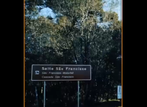 Salto São Francisco encanta visitantes do lado de Guarapuava e natureza