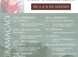 Festa de São Sebastião começa em Guarapuava neste domingo e vai até 18 de janeiro