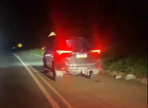 PRF recupera veículo furtado na BR-277, em Guarapuava