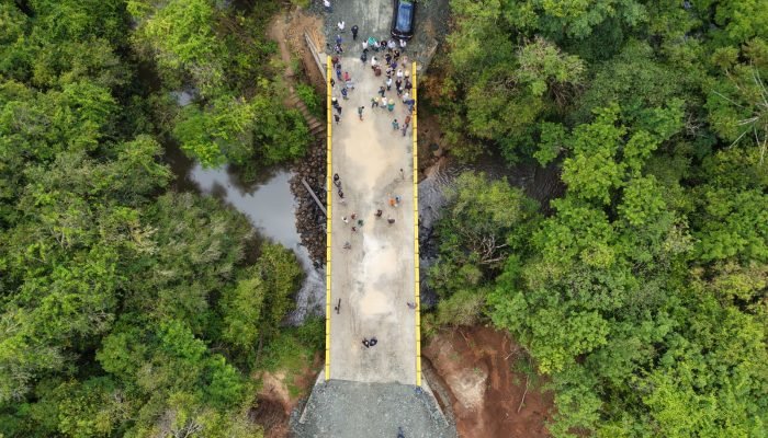 Estado e Prudentópolis constroem ponte de concreto sobre Rio São João