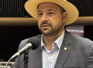 Deputado federal Geraldo Mendes no plenário da Câmara dos Deputados (Foto: Ascom/GM)