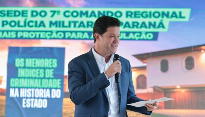 Guto Silva em Pato Branco (Crédito/Fotos: Nathan de Moraes-Secid/Pr)