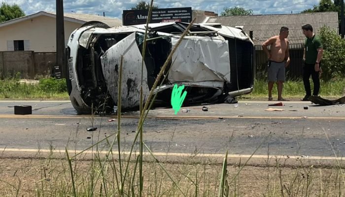 Empresária de Guarapuava morre em capotamento violento na PR-170