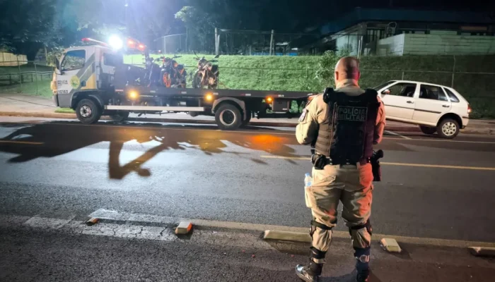 Polícia Militar intensifica fiscalização de trânsito em Cascavel