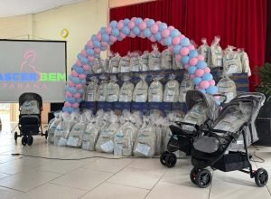 Nascer Bem Paraná entrega 2.810 kits com carrinhos de bebê em 156 municípios