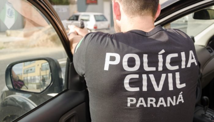 PCPR e PMPR prendem homem em flagrante por homicídio qualificado em Quitandinha