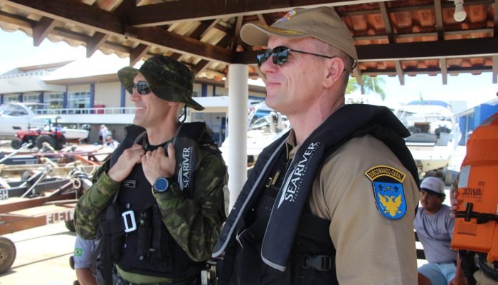 Subcomandante-Geral visita sede do 2º Pelotão da 1ª Companhia do BPMA em Guaratuba