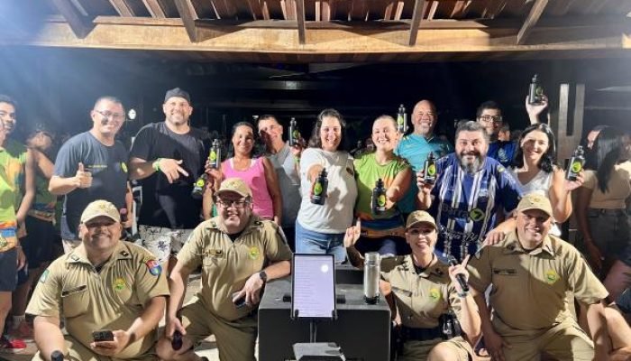 Banda da PMPR apresenta música e integração na AVM de Guaratuba