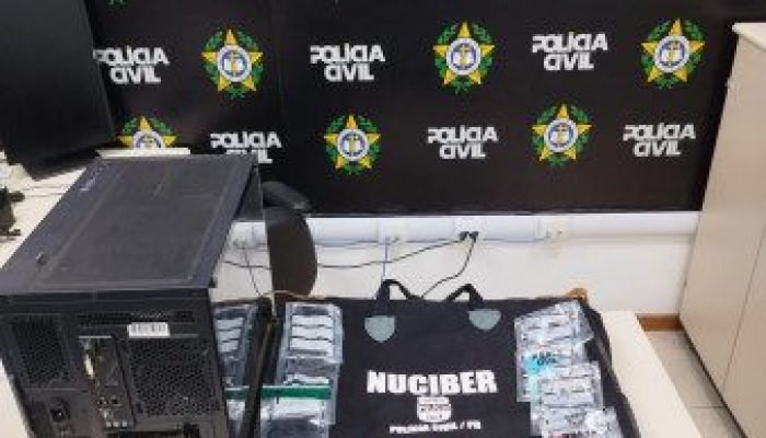 PCPR prende homem investigado por extorsão e invasão de dispositivo informático em Curitiba