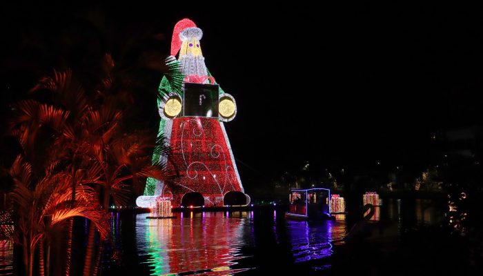 Maior Papai Noel do Mundo é Oficialmente Reconhecido em Londrina pelo Guinness