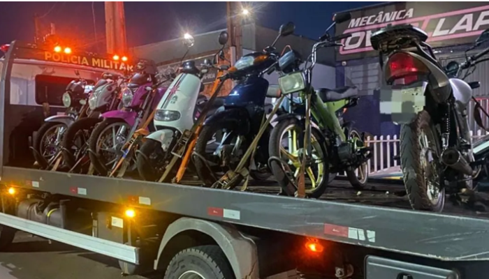 PM realiza operação de trânsito na Região Norte, flagra irregularidades e assegura segurança