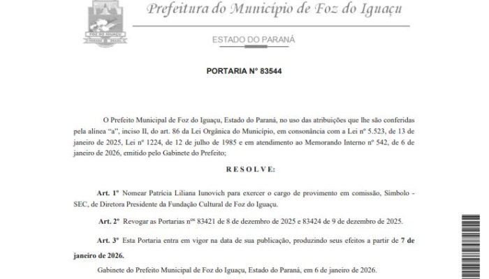 Prefeito Silva e Luna nomeia nova diretora-presidente da Fundação Cultural