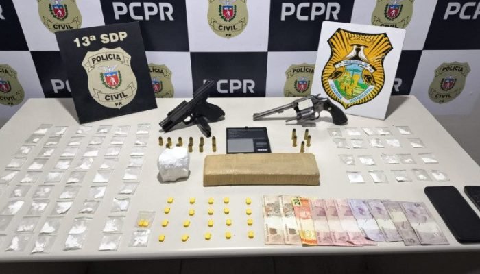 PCPR e GCM prendem cinco suspeitos em operação contra tráfico de drogas e homicídio em Ponta