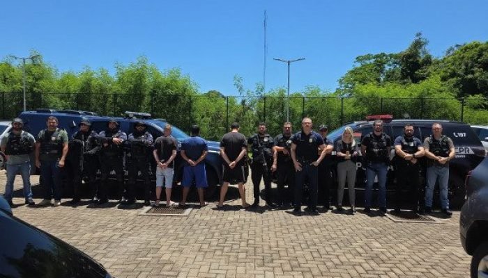 PCPR e GCM prendem três homens por furto qualificado de veículos e associação criminosa em