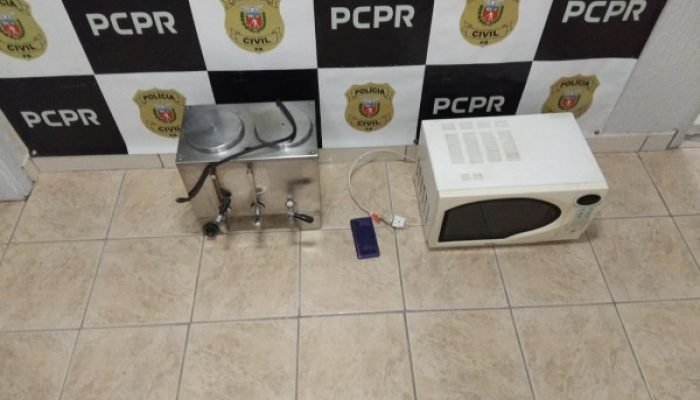 PCPR prende homem por furto e mulher por receptação em Castro