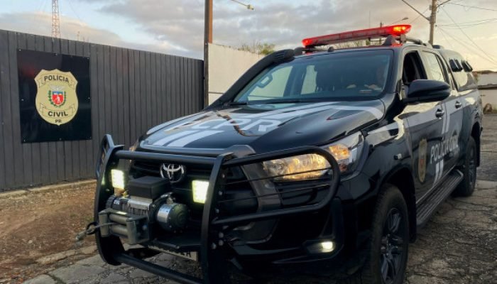 PCPR prende homem suspeito de furtos em residências de Palmeira